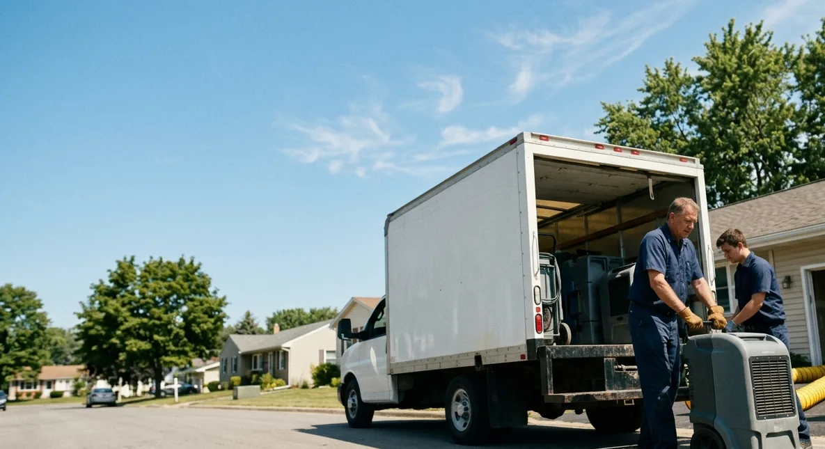 Water Damage Cleanup in Hartville, OH near me